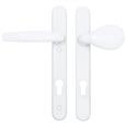 Hoppe Atlanta Lever Moveable Pad UPVC Multipoint Door Handles - 92mm PZ Sprung 122mm Screw Centres