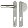 Hoppe Atlanta Lever Fixed Pad UPVC Multipoint Door Handles - 92mm PZ Sprung 122mm Screw Centres