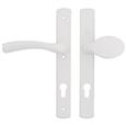 Winkhaus Palladio Lever Moveable Pad UPVC Multipoint Door Handles - 92mm PZ Unsprung 215mm Screw Centres