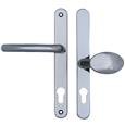 Fab & Fix Balmoral Lever Moveable Pad UPVC Multipoint Door Handles - 92mm/62mm PZ Sprung 212mm Screw Centres