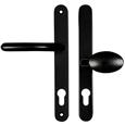 Fab & Fix Balmoral Lever Moveable Pad UPVC Multipoint Door Handles - 92mm/62mm PZ Sprung 212mm Screw Centres