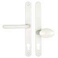 Fab & Fix Blenheim Lever Moveable Pad UPVC Multipoint Door Handles - 92mm/62mm PZ Sprung 240mm Screw Centres