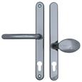 Fab & Fix Blenheim Lever Moveable Pad UPVC Multipoint Door Handles - 92mm/62mm PZ Sprung 240mm Screw Centres