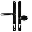 Fab & Fix Blenheim Lever Moveable Pad UPVC Multipoint Door Handles - 92mm/62mm PZ Sprung 240mm Screw Centres