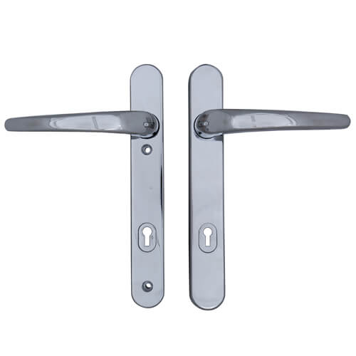 ERA Vectis Classic Lever Lever UPVC Multipoint Door Handles -  95mm PZ Sprung 122mm Screw Centres