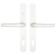 Yale Adjustable Lever Lever UPVC Multipoint Door Handles -  92mm PZ Sprung 196-252mm Screw Centres