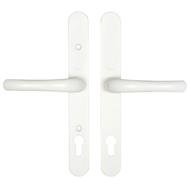 Yale Adjustable Lever Lever UPVC Multipoint Door Handles -  92mm PZ Sprung 196-252mm Screw Centres