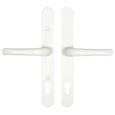 Yale Adjustable Lever Lever UPVC Multipoint Door Handles -  92mm PZ Sprung 196-252mm Screw Centres