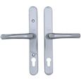 Yale Adjustable Lever Lever UPVC Multipoint Door Handles -  92mm PZ Sprung 196-252mm Screw Centres