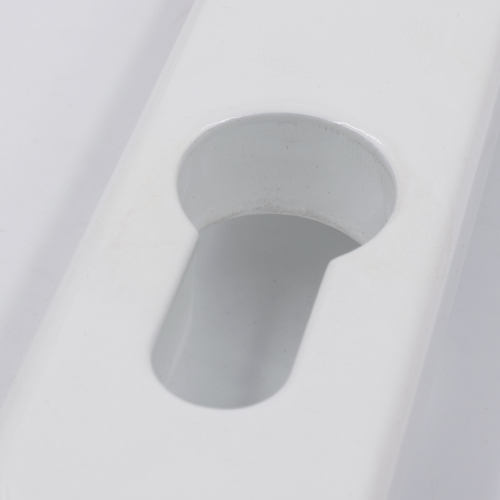 Millenco Lever Moveable Pad UPVC Multipoint Door Handles - 117mm/86mm PZ Sprung 237mm Screw Centres