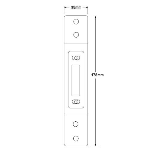 Era Hookbolt Keep for Timber or Composite Doors