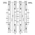 Lockmaster UPVC 2 Rollers Hookbolt Keep Set