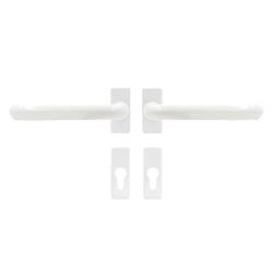 Hoppe Paris Handle Set for Patio Doors with Escutcheons