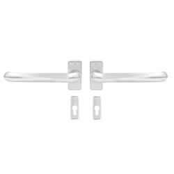 Hoppe Paris Handle Set for Patio Doors with Escutcheons