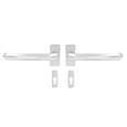 Hoppe Paris Handle Set for Patio Doors with Escutcheons