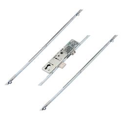 ERA Latch Deadbolt 2 Rollers 2 Mushrooms Split Spindle Multipoint Door Lock - Option 1 (top roller to spindle = 730mm)