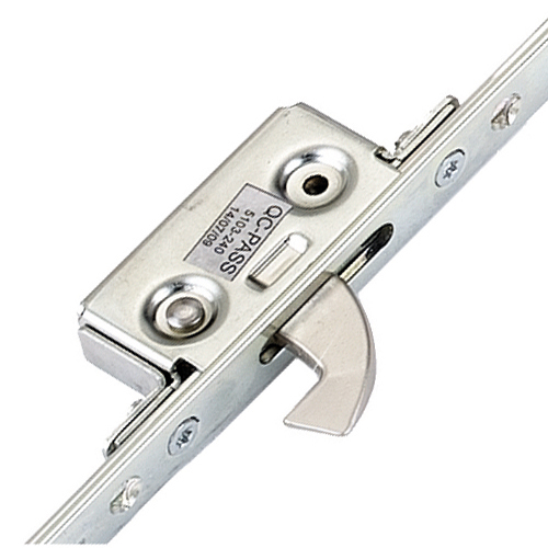 ERA Latch Deadbolt 2 Small Hooks Split Spindle Multipoint Door Lock - Option 2 (top hook to spindle = 730mm)