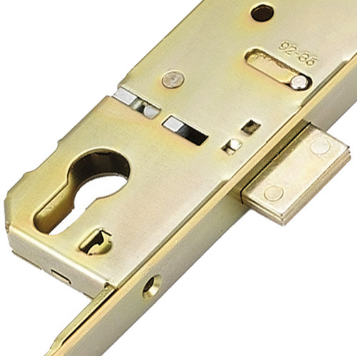 AGB Latch Deadbolt 2 Hooks 3 Rollers Lift Lever Multipoint Door Lock (top hook to spindle = 580mm)