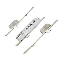 Mila Latch Deadbolt 2 Rollers 2 Hooks Double Spindle Multipoint Door Lock (top hook to spindle = 530mm)