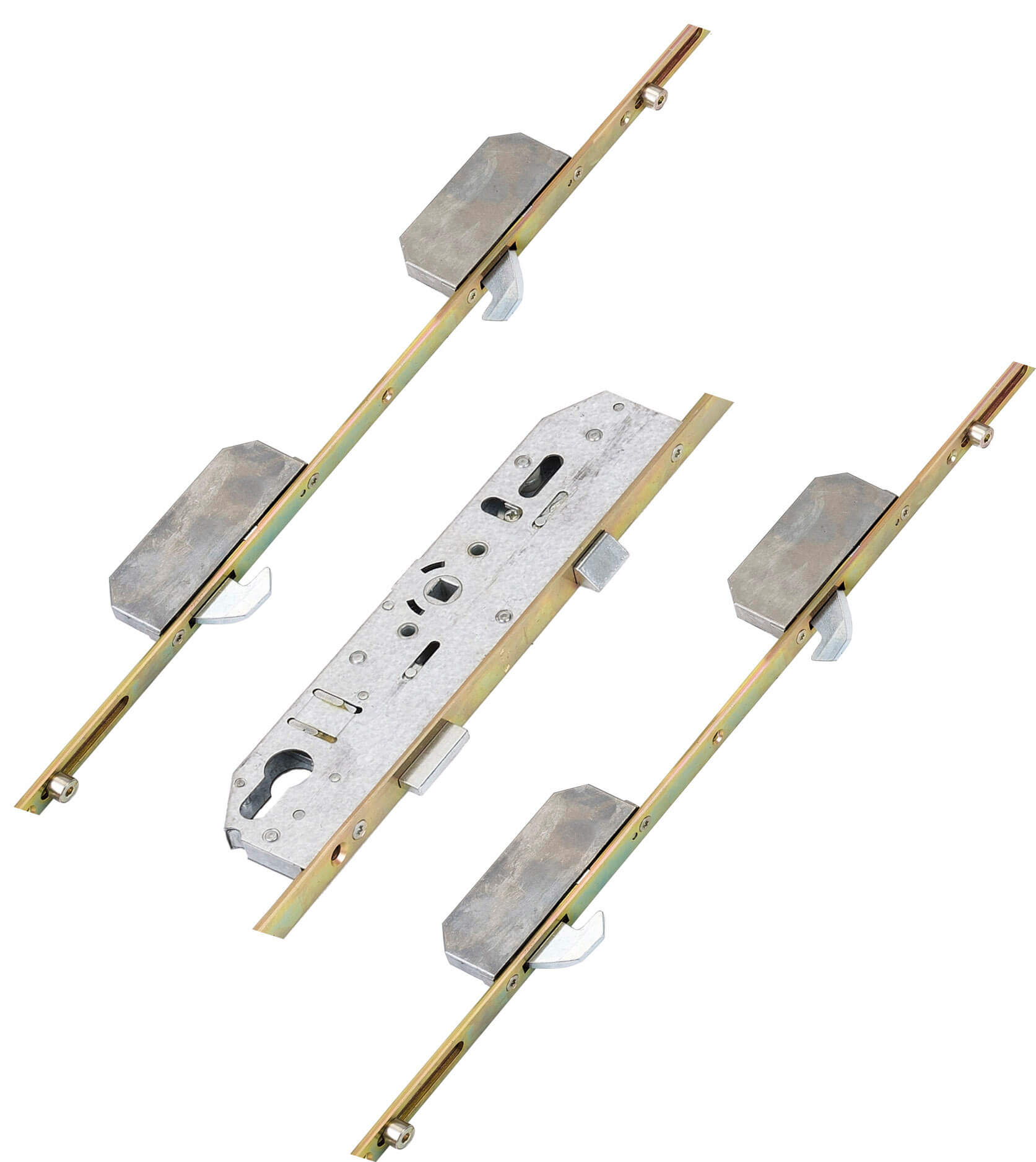 Mila Coldseal Latch Deadbolt 4 Rollers 4 Hooks Lift Lever Multipoint Door Lock