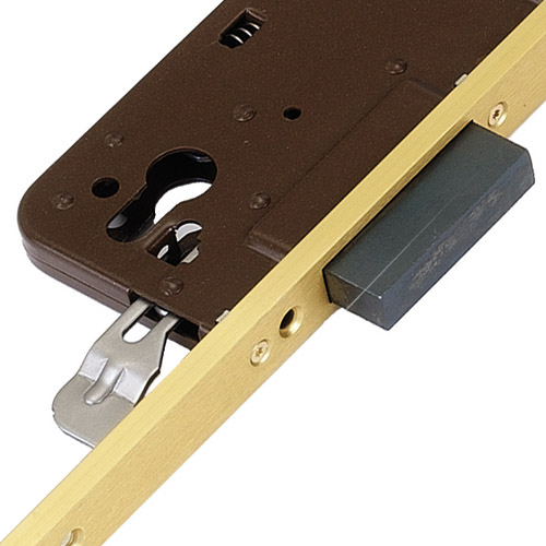 Azbe Latch Deadbolt 6 Pin Bolts Key Wind Operated Multipoint Door Lock