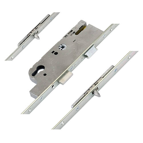 GU Ferco Tripact Latch Deadbolt 2 Tongue Hooks Lift Lever Multipoint Door Lock