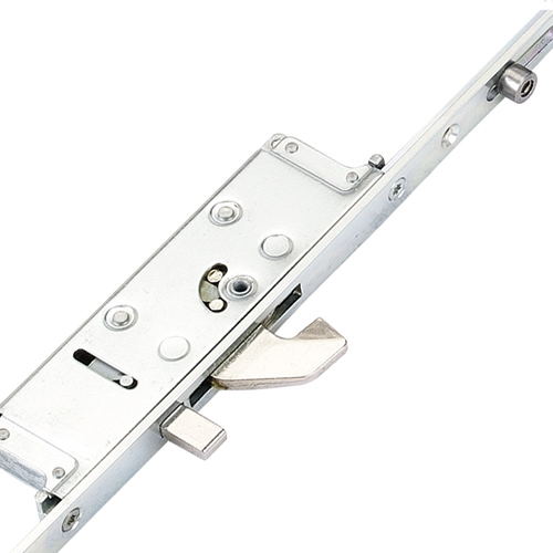 Lockmaster Latch Deadbolt 2 Hooks 2 Anti Lift Pins 2 Rollers Lift Lever or Double Spindle Multipoint Door Lock - Option 1 (top hook to spindle = 720mm)