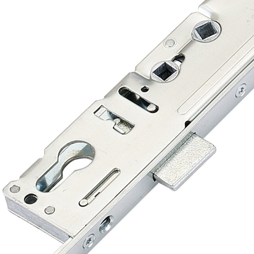 Lockmaster Latch Deadbolt 2 Hooks 2 Anti Lift Pins 4 Rollers Lift Lever or Double Spindle Multipoint Door Lock - Option 2 (top hook to spindle = 621mm)