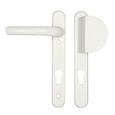 Hoppe Atlanta Lever Fixed Pad UPVC Multipoint Door Handles - 92mm PZ Sprung 122mm Screw Centres