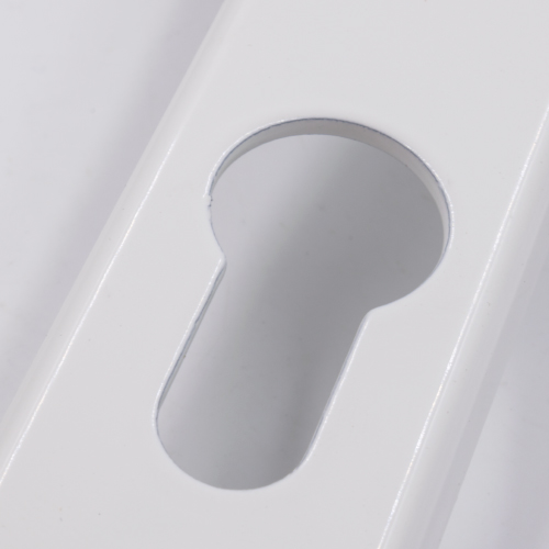 Fab & Fix Balmoral Lever Moveable Pad UPVC Multipoint Door Handles - with Snib 92mm/62mm Sprung 212mm Screw Centres