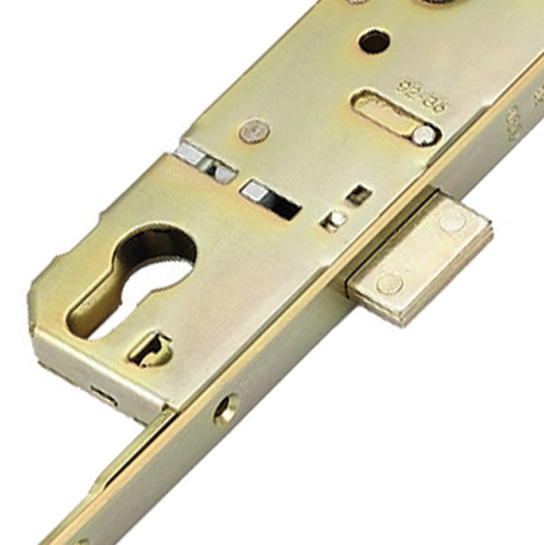AGB Latch Deadbolt 2 Hooks 3 Rollers Lift Lever Multipoint Door Lock (top hook to spindle = 330mm)