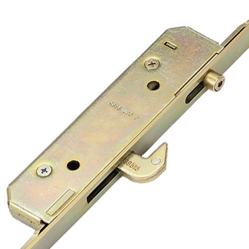 AGB Latch Deadbolt 2 Hooks 3 Rollers Lift Lever Multipoint Door Lock (top hook to spindle = 330mm)