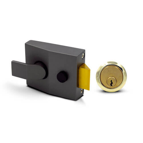 TSS 6 Pin Modern Non-Deadlocking Nightlatch 60mm