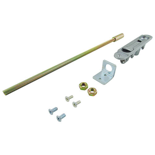 Alpro Flush Bolt for Aluminium Metal Doors - 144mm