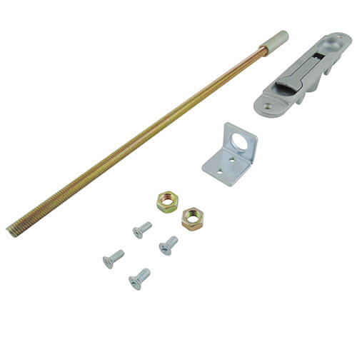 Alpro Flush Bolt for Aluminium Metal Doors - 144mm