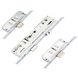 Lockmaster Latch 3 Deadbolts Lift Lever or Double Spindle Multipoint Door Lock - Option 2 (top deadbolt to spindle = 704mm)