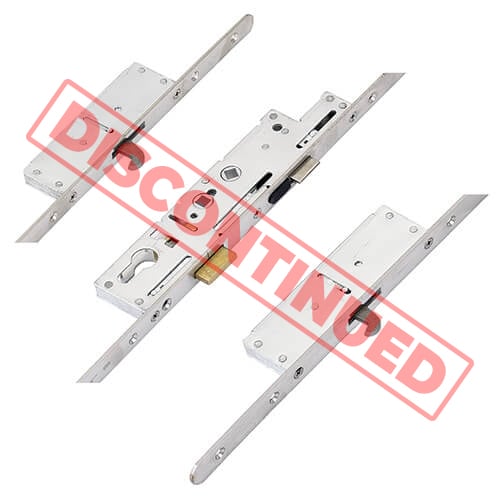Fullex Crimebeater Latch Deadbolt 2 Hooks Double Spindle Multipoint Door Lock - 20mm Faceplate