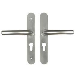 Hoppe Tokyo Lever Lever UPVC Multipoint Door Handles -  48mm PZ Sprung 160mm Screw Centres