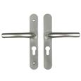 Hoppe Tokyo Lever Lever UPVC Multipoint Door Handles -  48mm PZ Sprung 160mm Screw Centres