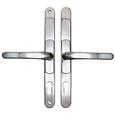 VERSA Lever Lever UPVC Multipoint Adjustable Door Handles - 62-95mm PZ Sprung 260mm Screw Centres