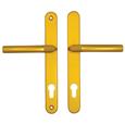 Hoppe Birmingham Sprung Lever Lever UPVC Multipoint Door Handles -  92mm PZ 215mm Screw Centres