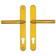 Hoppe Birmingham Sprung Lever Lever UPVC Multipoint Door Handles -  92mm PZ 215mm Screw Centres