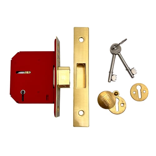 Union 2105 Non British Standard 5 Lever Mortice Deadlock