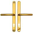 Fab & Fix Universal Lever Lever UPVC Multipoint Door Handles -  92mm PZ Sprung 265mm Screw Centres