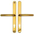Fab & Fix Universal Lever Lever UPVC Multipoint Door Handles -  92mm PZ Sprung 265mm Screw Centres
