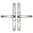 VERSA Lever Lever UPVC Multipoint Adjustable Door Handles - 62-95mm PZ Sprung 260mm Screw Centres