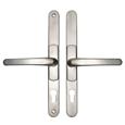 VERSA Lever Lever UPVC Multipoint Adjustable Door Handles - 62-95mm PZ Sprung 260mm Screw Centres