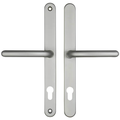 Fab & Fix Universal Lever Lever UPVC Multipoint Door Handles -  92mm PZ Sprung 265mm Screw Centres