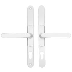 VERSA Lever Lever UPVC Multipoint Adjustable Door Handles - 62-95mm PZ Sprung 260mm Screw Centres