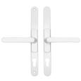 VERSA Lever Lever UPVC Multipoint Adjustable Door Handles - 62-95mm PZ Sprung 260mm Screw Centres